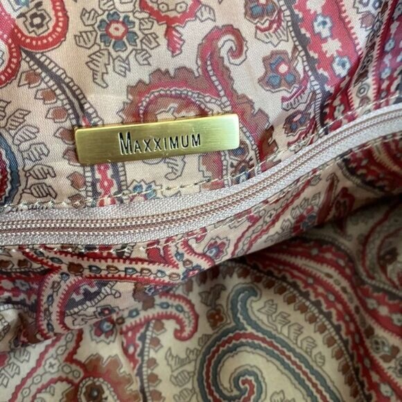 MAXXIMUM Genuine Pebble Leather Large Hobo Style Shoulder Bag - Picture 14 of 14